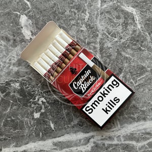 Captain Black Cherise Tipped Cigars 6 Captain Black Cherise Tipped Cigars