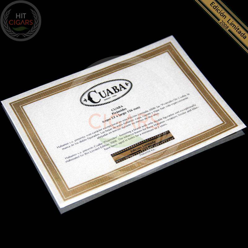 Cuaba Piramides Edicion Limitada 2008