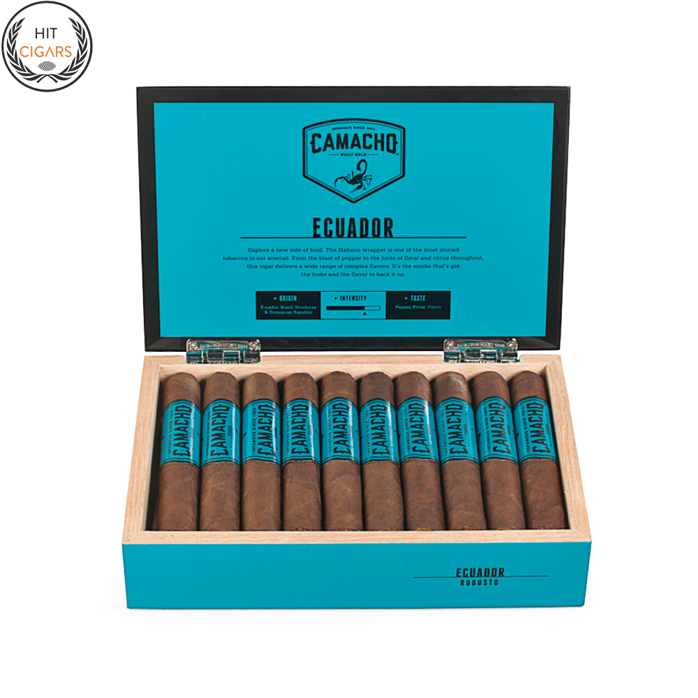 Camacho Ecuador Robusto (Box of 20) 1 Camacho Ecuador Robusto (Box of 20)