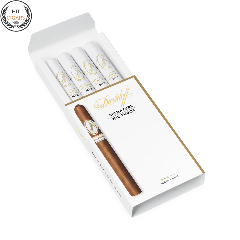 Davidoff Signature No. 2 Tubos (Pack of 4)