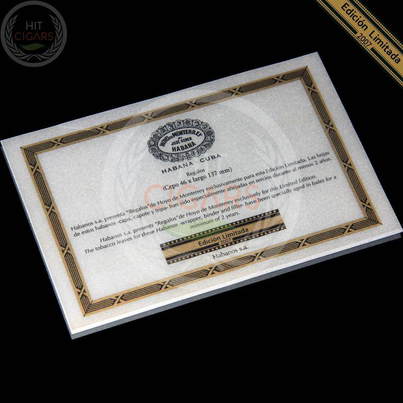 Hoyo De Monterrey Regalos Edicion Limitada 2007