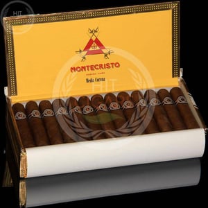 montecristo-media-corona-box-of-25-cigars-1 Montecristo Media Corona