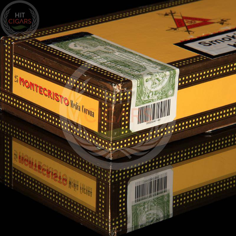 montecristo-media-corona-box-of-25-cigars-1 Montecristo Media Corona