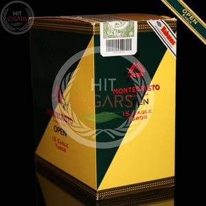 Montecristo Open Eagle Tubos (5x3 Packs) 8 Montecristo Open Eagle Tubos (5x3 Packs)