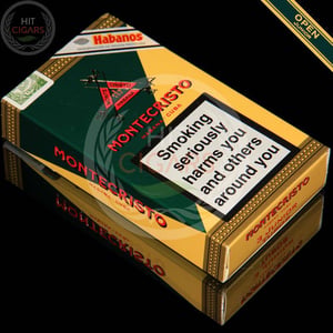 Montecristo Open Junior Tubos (5x3 Packs) 5 Montecristo Open Junior Tubos (5x3 Packs)