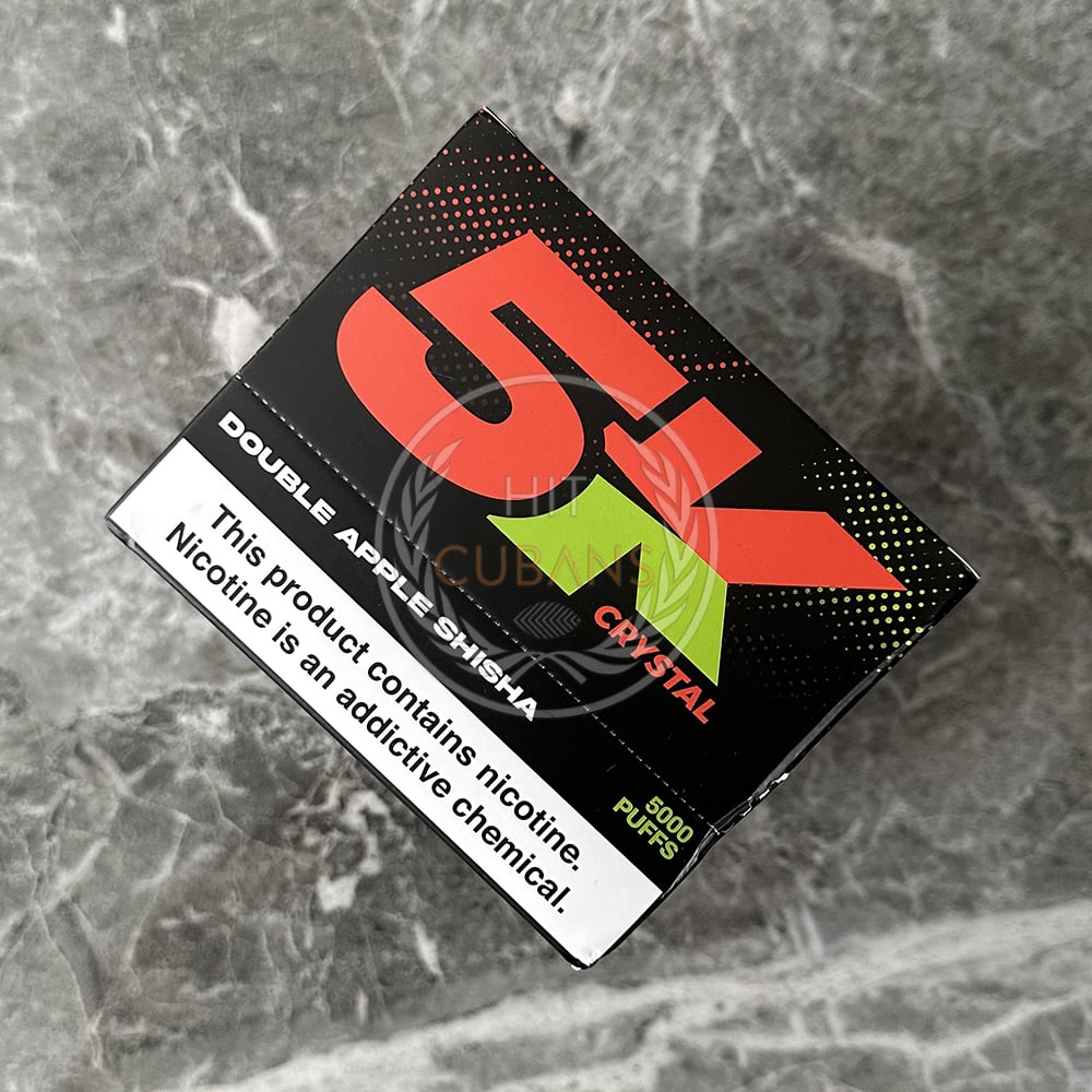 nasty-5k-crystal-double-apple-shisha-1 NASTY 5K Crystal Double Apple Shisha