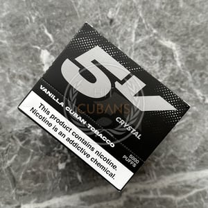 NASTY 5K Crystal Vanilla Cuban Tobacco