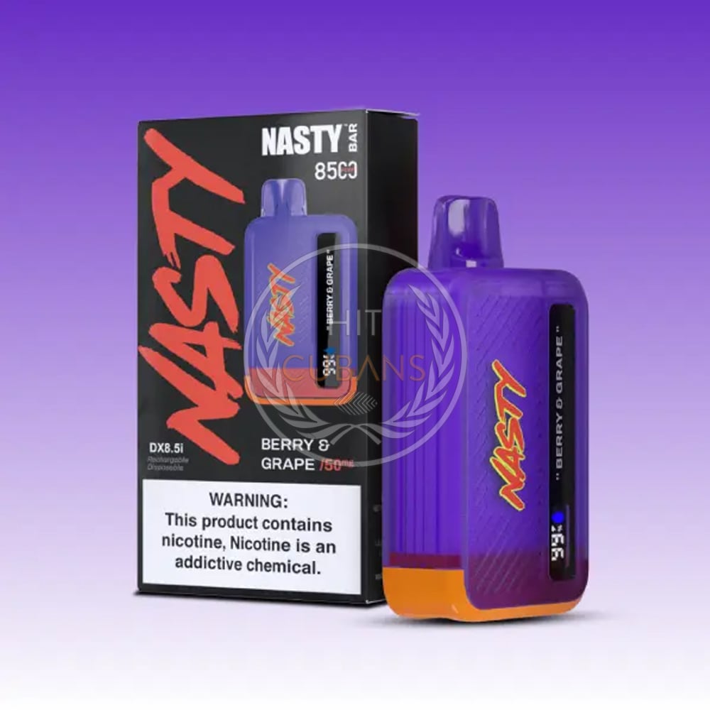 NASTY Bar 8500 Berry & Grape 1 NASTY Bar 8500 Berry & Grape