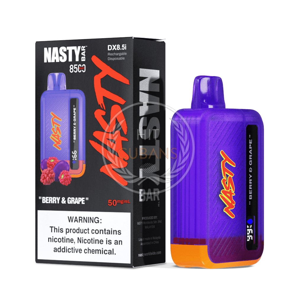 nasty-bar-8500-berry-grape-1 NASTY Bar 8500 Berry & Grape