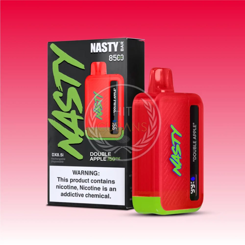 NASTY Bar 8500 Double Apple 1 NASTY Bar 8500 Double Apple