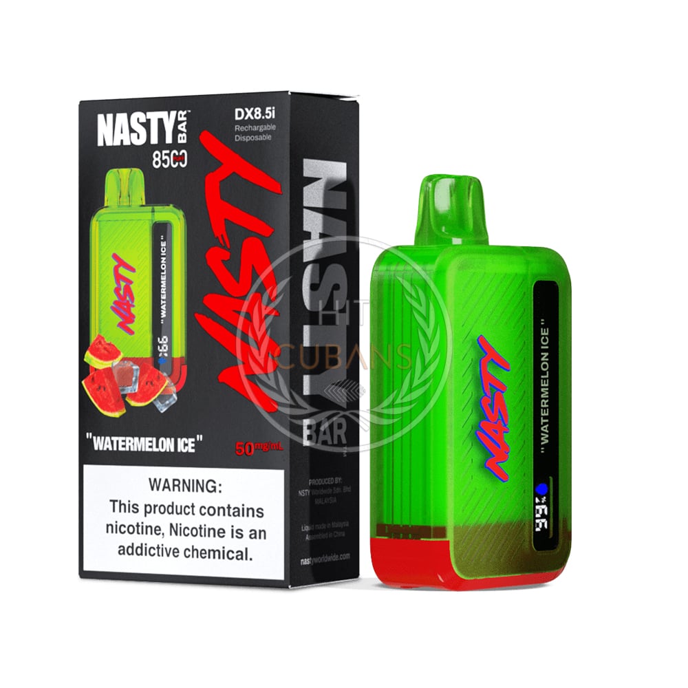 nasty-bar-8500-watermelon-ice-1 NASTY Bar 8500 Watermelon Ice