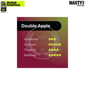 NASTY Hooqa DFR10Ki Shisha Double Apple
