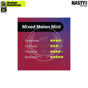 NASTY Hooqa DFR10Ki Shisha Mixed Melon Mint