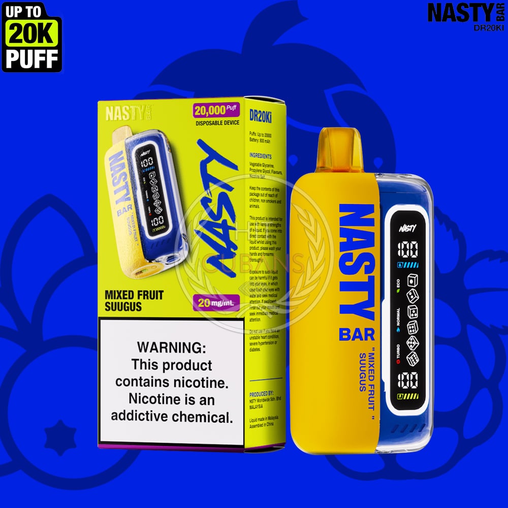 NASTY Bar DR20Ki Mixed Fruit Suugus 1 NASTY Bar DR20Ki Mixed Fruit Suugus