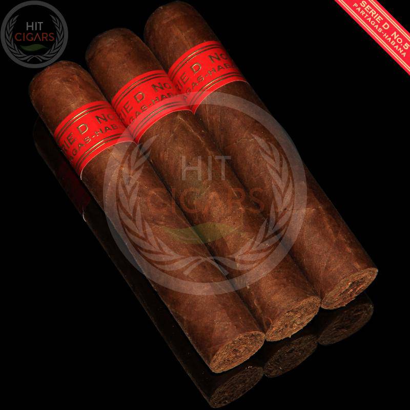 Partagas Serie D No. 5 Tubos (5x3 Packs)