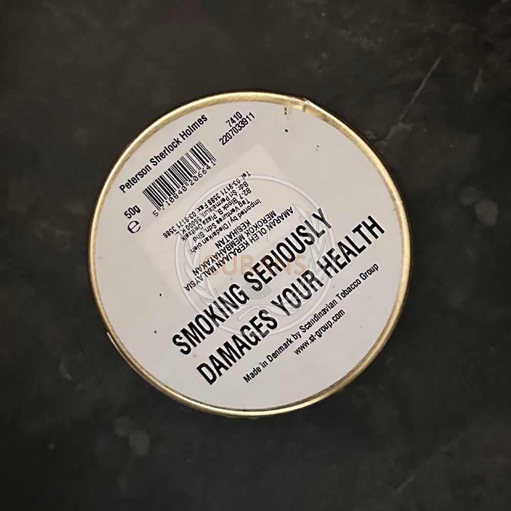 peterson-sherlock-holmes-50g-tin-my-1 Peterson Sherlock Holmes 50g