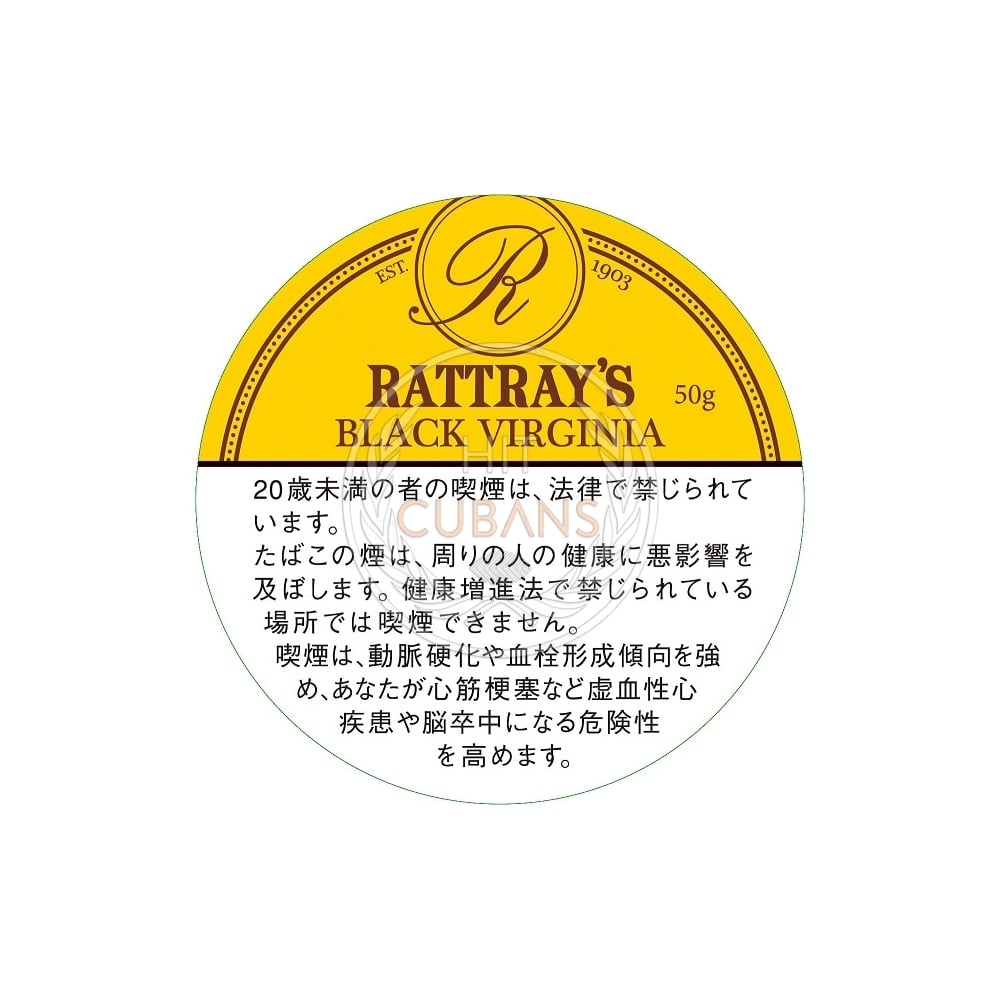 Rattray's Black Virginia 50g 1 Rattray's Black Virginia 50g