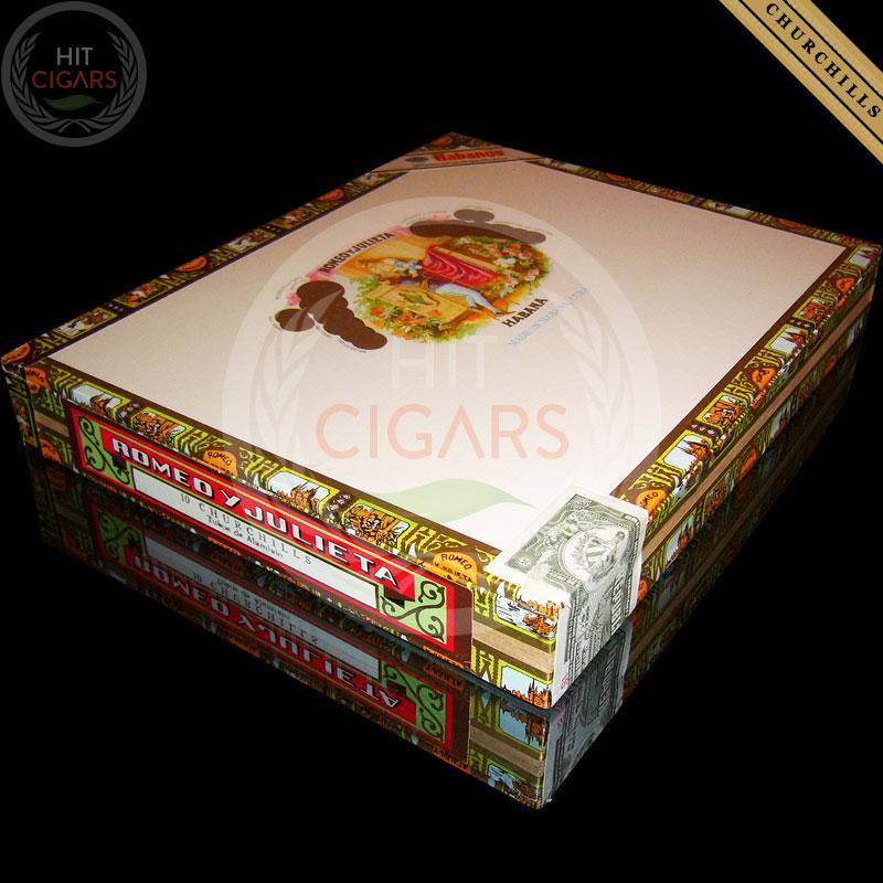 Romeo y Julieta Churchills Tubos (Box of 10)
