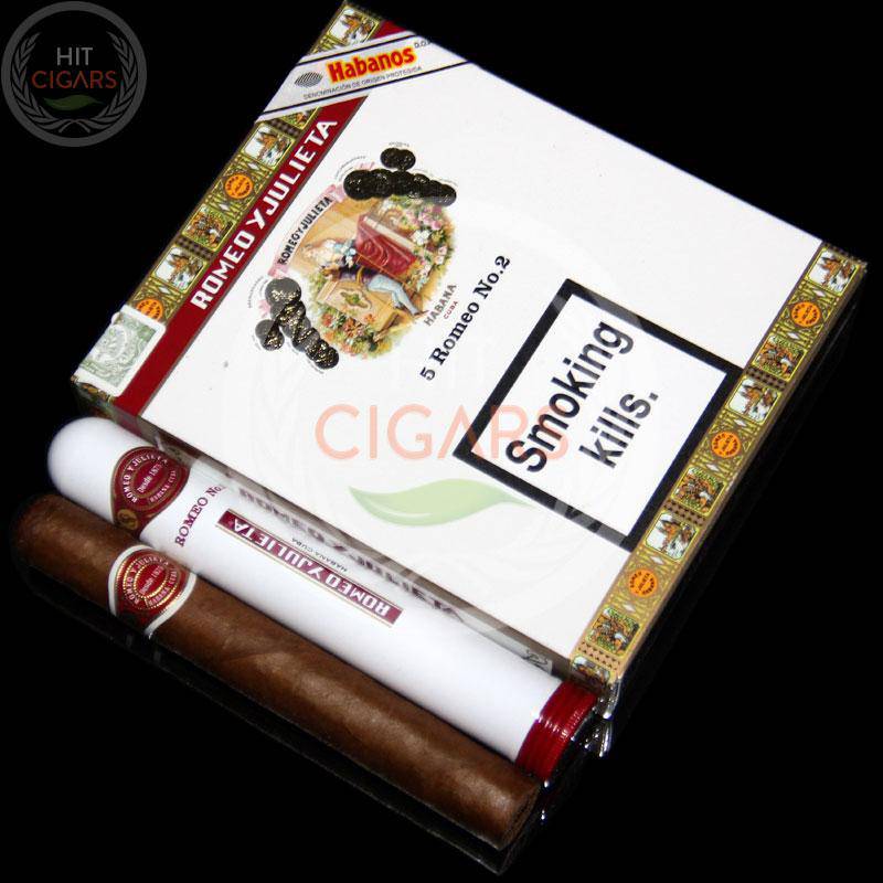 Romeo y Julieta Romeo No. 2 Tubos (10x5 Packs)