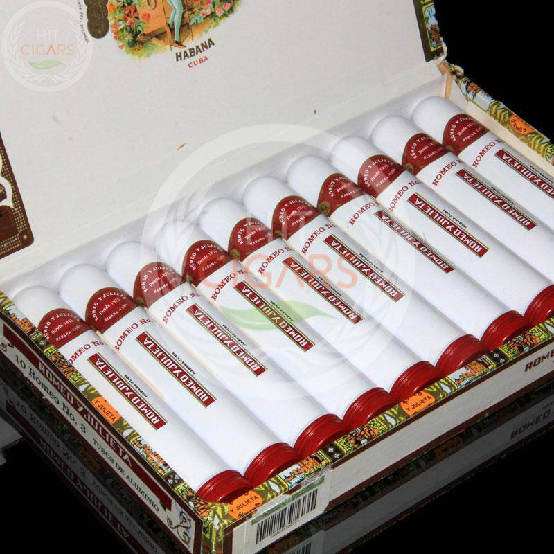 Romeo y Julieta Romeo No. 3 Tubos (Box of 10)