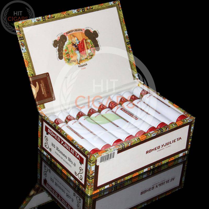 Romeo y Julieta Romeo No. 3 Tubos 1 Romeo y Julieta Romeo No. 3 Tubos
