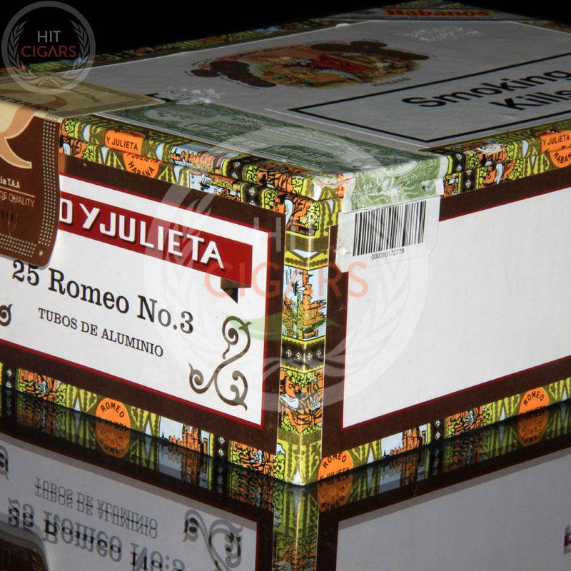 Romeo y Julieta Romeo No. 3 Tubos