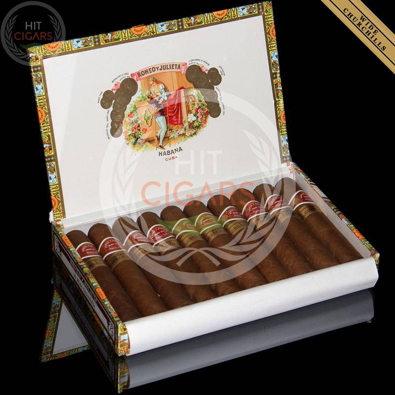 Romeo y Julieta Wide Churchills (Box of 10)
