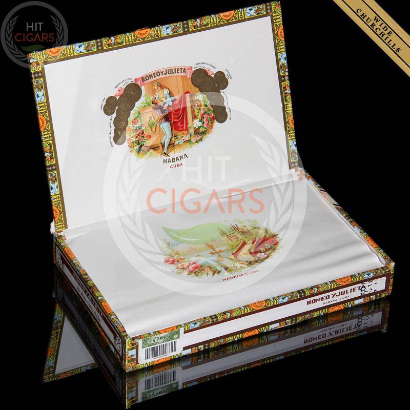 romeo-y-julieta-wide-churchills-box-of-10-cigars-1 Romeo y Julieta Wide Churchills (Box of 10)