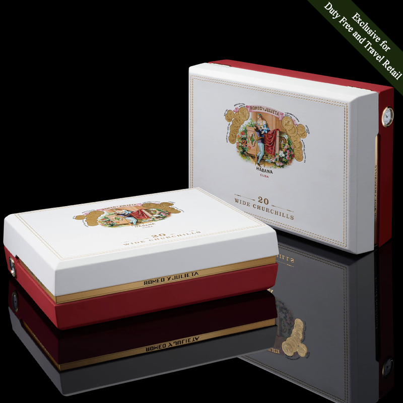 Romeo y Julieta Wide Churchills Travel Humidor