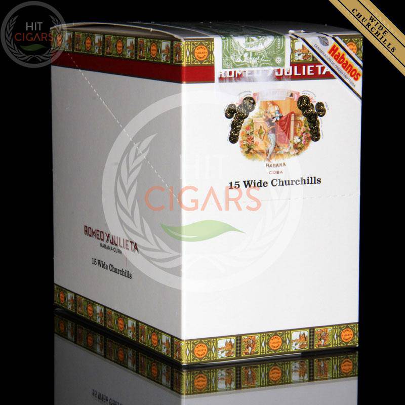 Romeo y Julieta Wide Churchills Tubos (5x3 Packs)