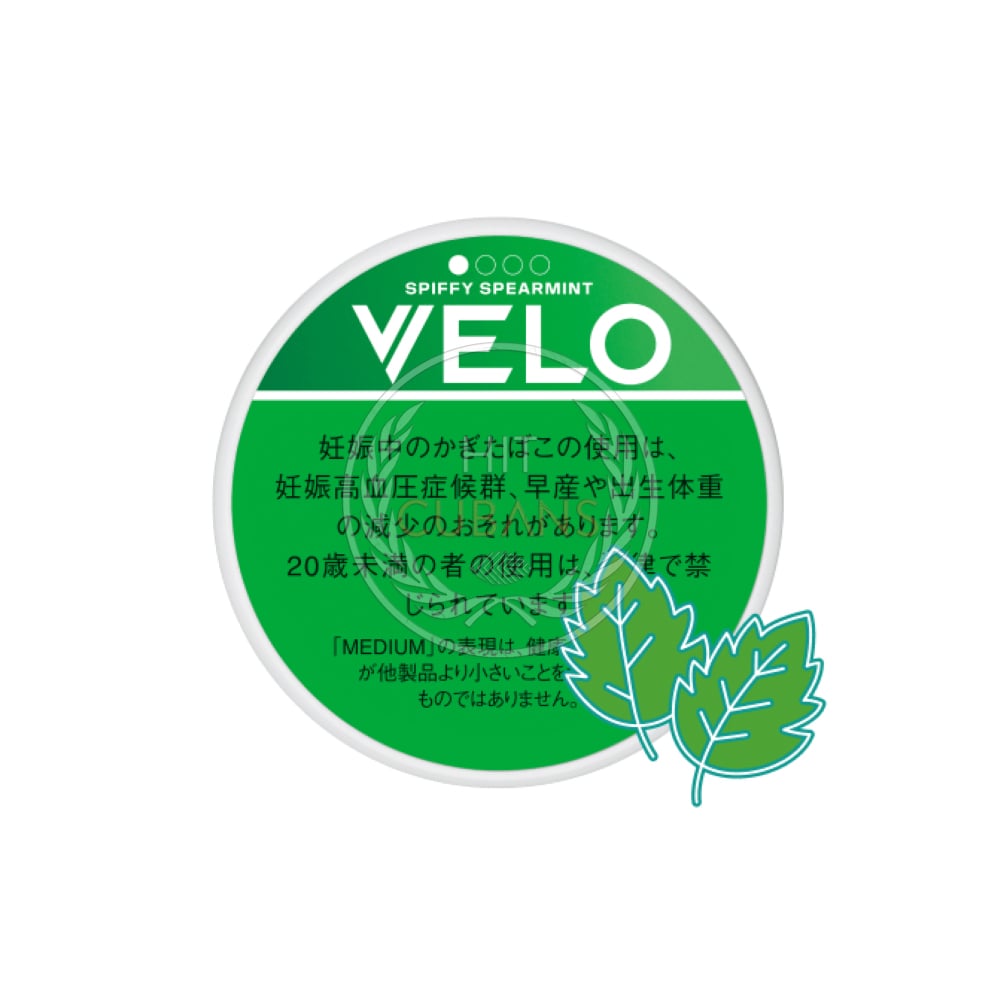 VELO Spiffy Spearmint Medium 1 VELO Spiffy Spearmint Medium