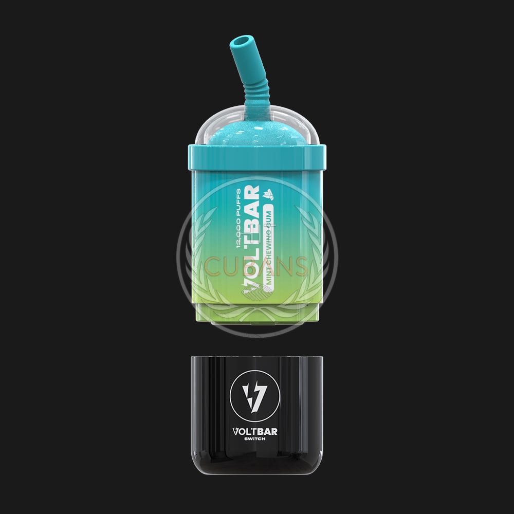 Voltbar Switch 12K Starter Kit - Mint Chewing Gum 1 Voltbar Switch 12K Starter Kit - Mint Chewing Gum