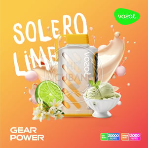 Vozol Gear Power 20000 Solero Lime