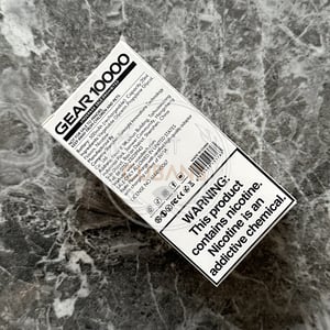 Vozol Gear 10000 Cream Tobacco