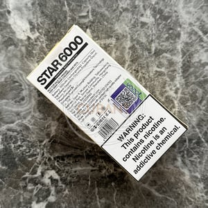 Vozol Star 6000 Blackberry Passion Fruit Milk