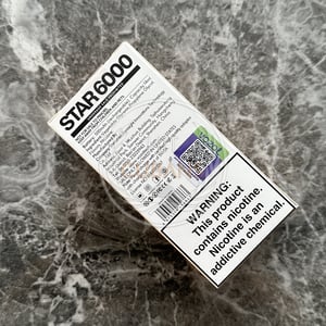 Vozol Star 6000 Banana Smoothie