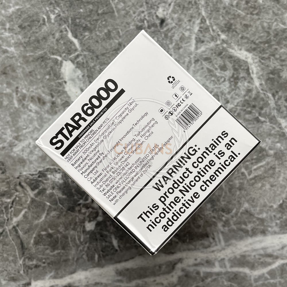 vozol-star-6000-honeydew-punch-1 Vozol Star 6000 Honeydew Punch