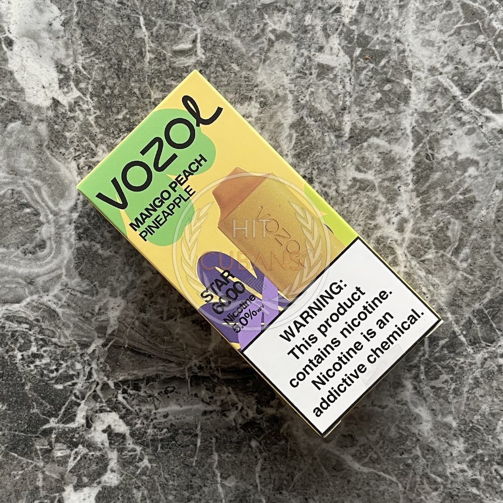 Vozol Star 6000 Mango Peach Pineapple 1 Vozol Star 6000 Mango Peach Pineapple
