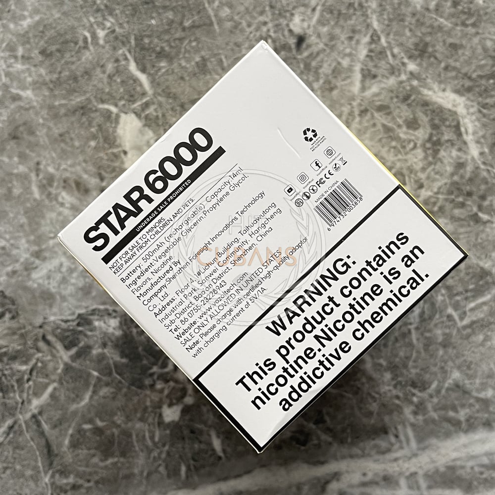vozol-star-6000-mango-peach-pineapple-1 Vozol Star 6000 Mango Peach Pineapple