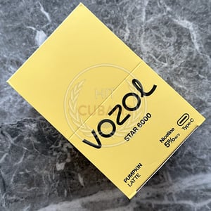 Vozol Star 6000 Pumpkin Latte