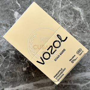 Vozol Star 6000 Pineapple Strawberry Banana