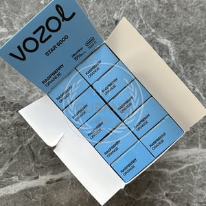 Vozol Star 6000 Raspberry Orange