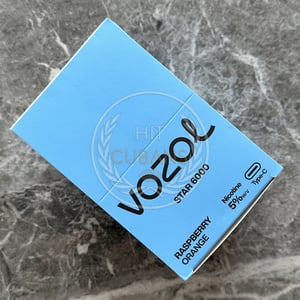 Vozol Star 6000 Raspberry Orange