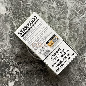Vozol Star 6000 Sour Apple Ice
