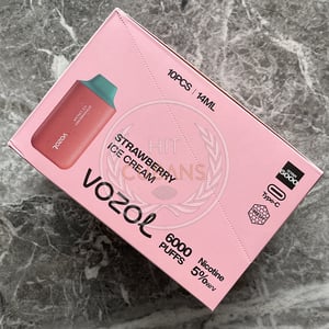 Vozol Star 6000 Strawberry Ice Cream