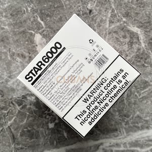Vozol Star 6000 Strawberry Ice Cream