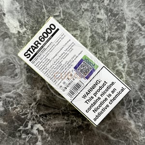 Vozol Star 6000 Strawberry Kiwi Lemonade