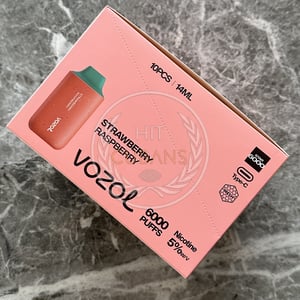 Vozol Star 6000 Strawberry Raspberry