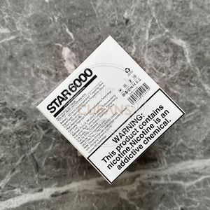 Vozol Star 6000 Strawberry Raspberry