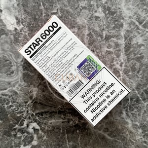 Vozol Star 6000 Strawberry Raspberry